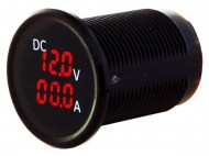 Volt- en Amperemeter 4.5-30V en 0-15A